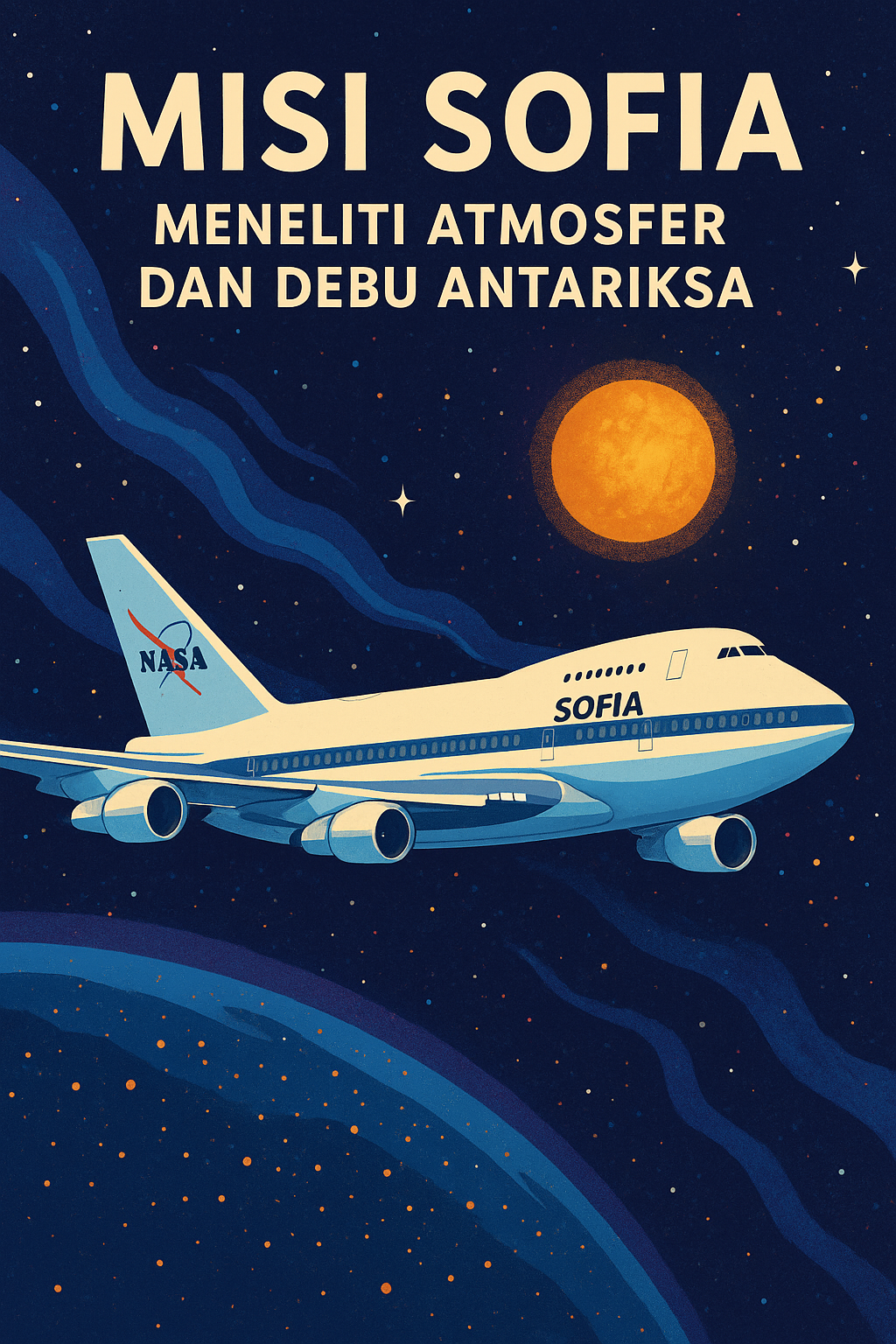 Misi SOFIA: Meneliti Atmosfer dan Debu Antariksa