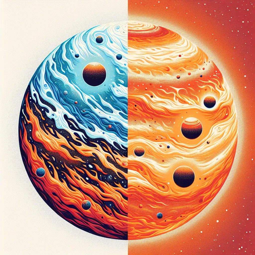 Planet Terpanas dan Terdingin di Tata Surya