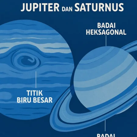 Fenomena Aneh di Jupiter dan Saturnus