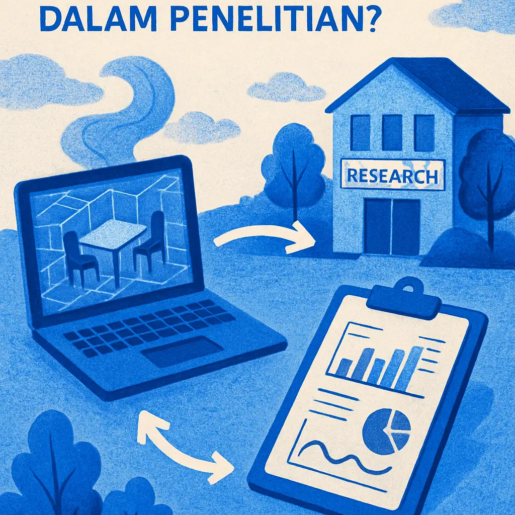 Bagaimana Data Simulasi Ruang Digunakan dalam Penelitian?